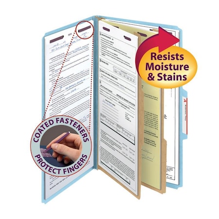 Smead Folder, Classf, Prsgrd, Lgl, Be Pk SMD19204